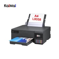 KM Imprimante multifonction intégrée de bureau A4 à sublimation 4 couleurs/6 couleurs L130/L3158/L3258, vente chaude