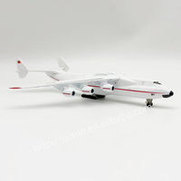 Modèle d'avion moulé sous pression AN225 de la compagnie aérienne soviétique Antonov, en alliage, échelle 1:400, 20 cm, prix de gros