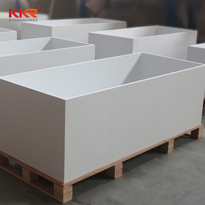 <span class=keywords><strong>Vasca</strong></span> da Bagno in Pietra Acrilica Autoportante per Uso Domestico in Superficie Solida - Product Image 4