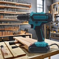 Perceuse électrique sans fil personnalisable 12V 18V à vitesse variable bricolage ménage travail du bois mini perceuse OEM