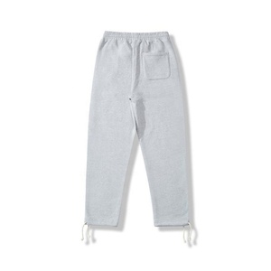 Pantalons de survêtement droits en coton lourd pour homme, sportifs, légers, en polaire, écologiques, avec bretelles réglables - Product Image 6