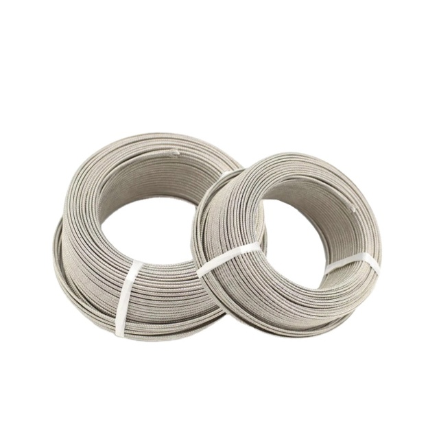 Factory Price High Temperature Stainless Steel Shielded Wire Silicone Protects 3-wire Thermocouple Extension Wire