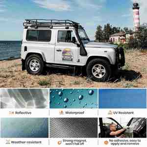 Aimant de voiture personnalisé pour agent immobilier en forme de maison, aimant publicitaire personnalisé pour agent immobilier - Product Image 5