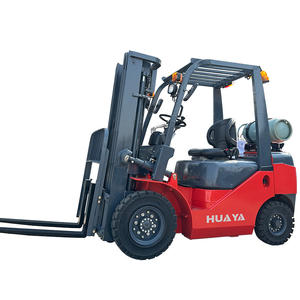 Montacargas HUAYA de GLP Confiable, 3 Toneladas, 5 Toneladas, Motor Japonés, Altura de Elevación de 3m-7m, Combustible Dual, Gas Propano para Levantamiento Pesado - Product Image 1