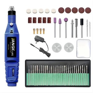 Kit d'Outils Rotatifs 58 Pièces pour Bricolage et Projets DIY, Accessoires Multi-Outils Incluant une <span class=keywords><strong>Mini</strong></span> Meuleuse Électrique sur Batterie - Product Image 3
