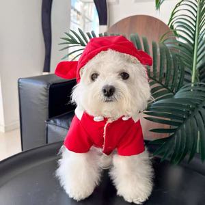 Winter Pet Dog <b>Cat</b> Fleece-Lined Cotton-Padded Jacket Windproof Warm Funny Style Autumn Winter <b>Clothes</b> - Product Image 2