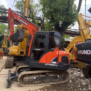 Used Doosan60-7 Dx60 Dh60 <b>Mini</b> Excavator Original Doosan Dx60-9 Dh60 Dx55 Dx60-7 Dx80 Dx75 Used Doosan 55 60 75 80 on Sale - Product Image 4
