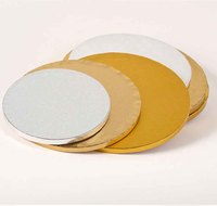 Base de gâteau en carton écologique jetable, carton ondulé pour la décoration de gâteaux
