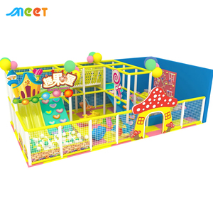 판매를위한 큰 슬라이드와 하이 퀄리티 키즈 공간 테마 실내 놀이터 - Product Image 4