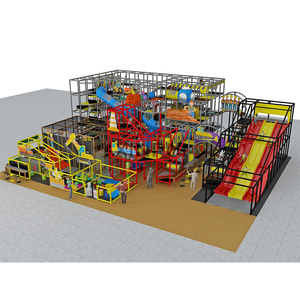 Thương mại cấp lớn đa cấp trẻ em thiết bị sân chơi trong nhà với các slide xoắn ốc khổng lồ. Đệm mềm chất lượng cao - Product Image 6