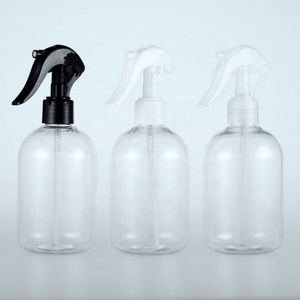 Wholesale Transparent 500ml Round Shoulder Disinfection Water Cosmetics Perfume PET Plastic Fine Mist Trigger <b>Spray</b> <b>Bottle</b> - Product Image 5