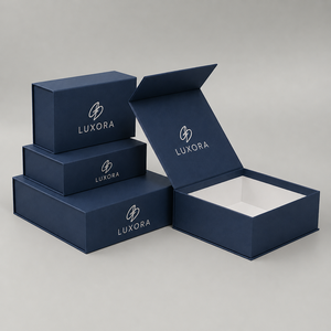 Custom Luxury Rigid Cardboard <b>Book</b> Style <b>Box</b> Full Printed Paper Packaging One Piece Magnetic Closure Gift <b>Box</b> for Skincare Sets - Product Image 1