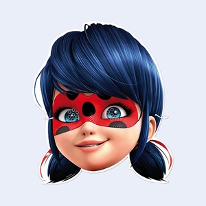 Masque de fête Coccinelle 6 pièces 2 pièces par sac Accessoire de costume pour enfants - Product Image 1