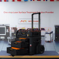 Nettoyeur laser à impulsions refroidi par air empilable 300W, conception modulaire, pour décapage de rouille et de peinture, machine de nettoyage industrielle