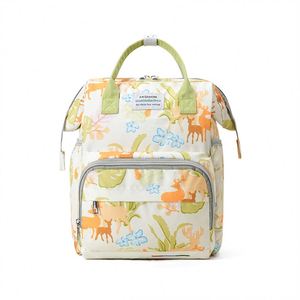 Fashion Printed Mommy <b>Backpack</b> <b>Large</b> Capacity Baby Diaper Bags - Product Image 1