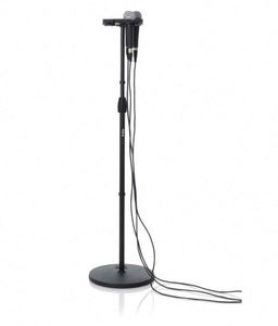 Support de microphone professionnel OEM portable en métal pour 6 micros avec bonnette anti-vent en mousse - Product Image 5