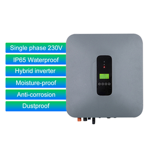 Contrôleur de système solaire hybride 48V 6kW 6kVA double MPPT hors réseau en stock entrepôt européen - Product Image 1