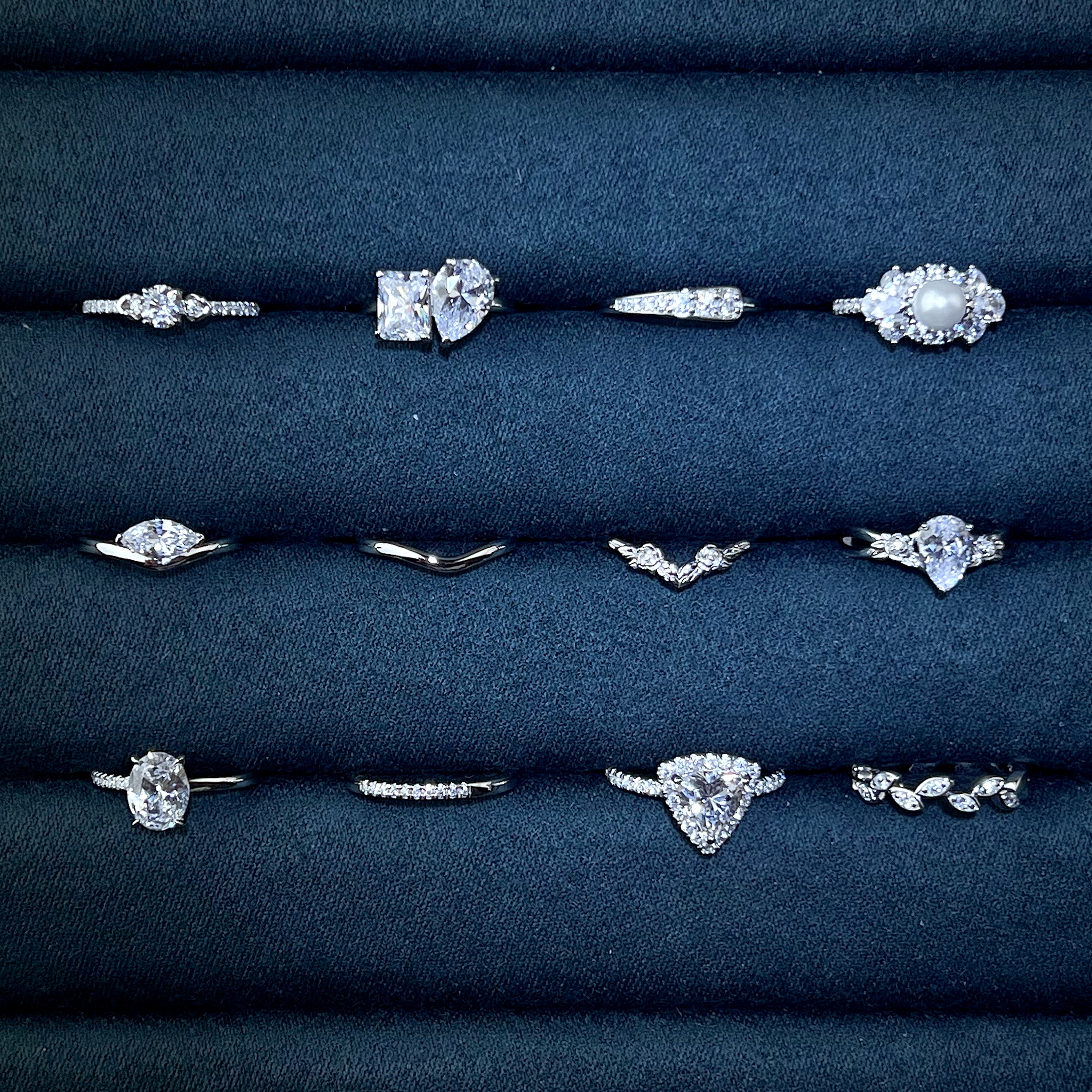 Rhodium Plated