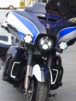 Écran d'affichage LED haute luminosité, phare de moto, projecteur, système d'éclairage intelligent JPAD J7H, garantie 1 an