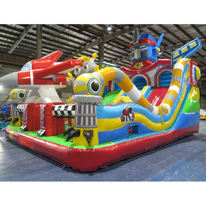 Nhà máy cung cấp trượt <span class=keywords><strong>Inflatable</strong></span> Robot trượt thư bị trả lại 6x8m thương mại cho thuê bouncy trượt để bán - Product Image 5