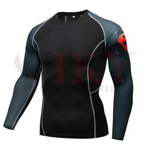 Rashguard de Manga Corta Personalizado para Hombre, para Jiu-Jitsu, BJJ, MMA, Artes Marciales, Sin Guantes (No-Gi) - Product Image 2