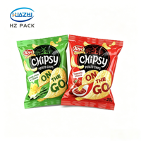 Sacs à fermeture centrale anti-humidité personnalisables de qualité alimentaire pour popcorn, chips, aliments pour bébés, aliments pour animaux de compagnie, gelée