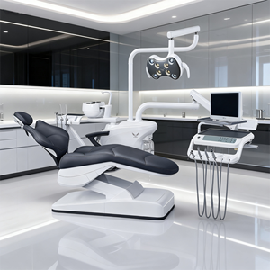 Unidad <span class=keywords><strong>Dental</strong></span> para Zurdos con Aprobación CE ISO de Gran Venta Sillón <span class=keywords><strong>Dental</strong></span> Giratorio con Fuente de Alimentación Eléctrica Fabricado en Metal Acero y Plástico - Product Image 1