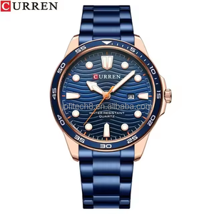 Montres pour hommes CURREN 8426, mode, décontractées, étanches, lumineuses, de marque haut de gamme, en acier inoxydable, quartz. - Product Image 1