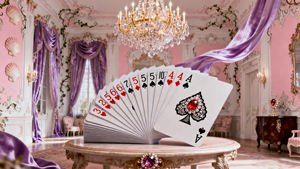 <span class=keywords><strong>Carte</strong></span> personnalisée Style Rococo européen luxueux romantique atmosphère <span class=keywords><strong>de</strong></span> rêve cartes à jouer papier durable pour <span class=keywords><strong>jeu</strong></span> <span class=keywords><strong>de</strong></span> cartes - Product Image 4