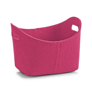 OEM all'ingrosso pieghevole pieghevole <span class=keywords><strong>feltro</strong></span> cestino di immagazzinaggio <span class=keywords><strong>per</strong></span> legna da ardere di stoccaggio - Product Image 2