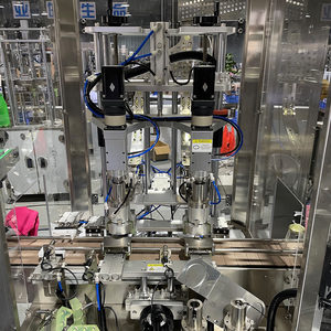 Hot bán nhựa lon có nắp đậy máy đóng nắp lọ thủy tinh máy đóng nắp - Product Image 4