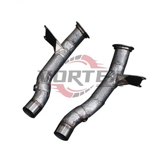 ท่อไอเสียวาล์วทรอนิกส์แบบป้องกันความร้อน Vortex Premium Stainless Steel สำหรับ Ferrari 458 Italia Spider 4.5L V8 Catback - Product Image 5