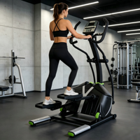 Mesin Cardio EMS Self-Generating AUGER Commercial Lateral Elliptical Trainer untuk Gym AUGER