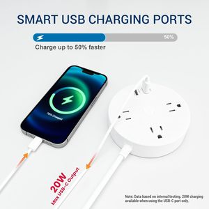 Tira de alimentación de carga de alta velocidad para cine en casa Blanco/Negro Blanco Negro 3 M Cable de extensión eléctrica Rallonge Electrique 3 M - Product Image 4