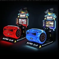 Machines d'arcade à monnayeur, simulateur de course 26 pouces, jeu de conduite automobile d'arcade, machine de divertissement pour centre de jeux en gros