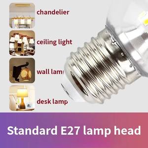 Lampe d'urgence LED rechargeable USB Baichuan He, 190 mm, plastique blanc, lampe de camping extérieure, IP20, 4800 mAh, Ra90, 6000 K, d'urgence - Product Image 2