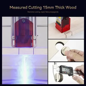 ATOMSTACK Máy Cắt Gỗ Ảnh Cầm Tay Để Bàn <span class=keywords><strong>CNC</strong></span> A5 PRO 40W Chai Thủy Tinh Bằng Thép Không Gỉ Máy Khắc Laser Cho Cốc - Product Image 4