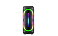 Speaker Kolom Portabel Bertenaga dengan USB untuk Pencahayaan LED RGB, Mikrofon Terintegrasi, Output 5W - Sistem Suara Generasi Baru
