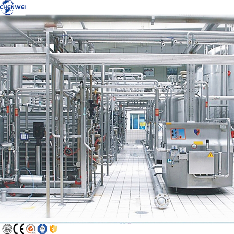 Complete UHT Milk Processing Packaging Plant