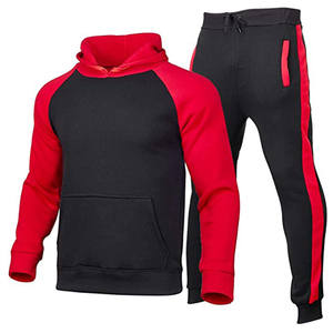 Survêtement unisexe en nylon pour hommes, sweat à capuche polaire technique à rayures avec fermeture éclair complète, jogger, survêtement avec logo personnalisé, ensemble de vêtements de sport OEM - Product Image 1