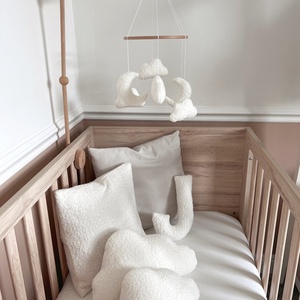 Ins populaire musical bébé pépinière Mobile neutre <span class=keywords><strong>lune</strong></span> et nuage avec marguerite fleur Boucle Mobile pour bébé - Product Image 6