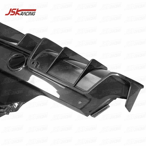 Difusor trasero de fibra de carbono seco de alta calidad para 2020-2023 <span class=keywords><strong>Maserati</strong></span> <span class=keywords><strong>Mc20</strong></span> difusor de parachoques de coche modificado estilo PT mejorado - Product Image 3