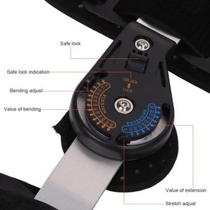 FSPG ângulo ajustável rom joelho cinta walker stabilition joelho articulado cinta - Product Image 2