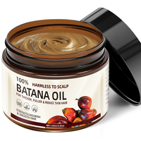 Nouvel arrivage d'étiquette d'huile essentielle de cheveux personnalisée beurre de batana forme organique naturelle Honduras 100% huile de batana crue pure pour la croissance des cheveux