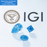 Bijoux Messi - Bon prix - Certificat IGI - Diamant en vrac en stock - 1ct 2ct 3ct 11ct - Diamant de laboratoire de différentes formes et couleurs fantaisie