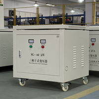 Transformateur triphasé abaisseur de tension 800V à 400V, convertisseur de tension isolé haute performance pour système d'onduleur solaire