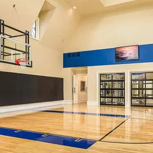 Professional Basketball Court Floor Indoor Pvc Wooden Maple Floor