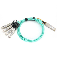 Cable Óptico Activo AOC LSZH 100G QSFP28 a 4x25G SFP28 para Switch Mellanox, 3m, 5m, 7m