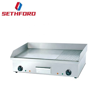 Plaque Plate de gaz teppanyaki en acier inoxydable Offre Spéciale Commercial 718 - Product Image 6