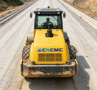 Rouleau compresseur vibrant à tambour unique CNCMC TRS12 12T avec moteur Cummins 97KW 6BT5.9 pour la construction routière et le compactage du sol